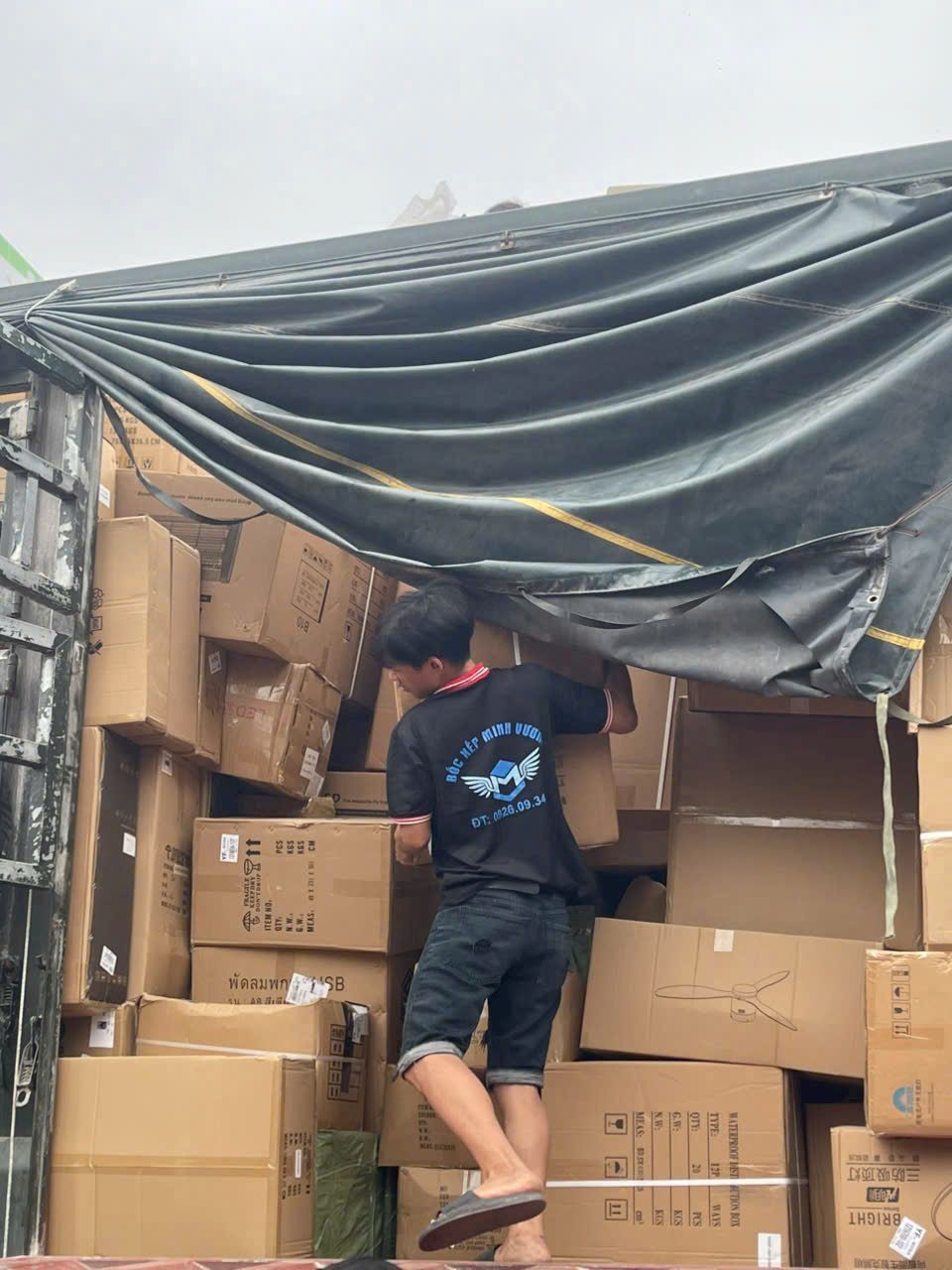 Dịch vụ bốc xếp hàng hóa – Bốc Xếp Minh Vương